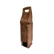Leather Wine bottle bag 1
